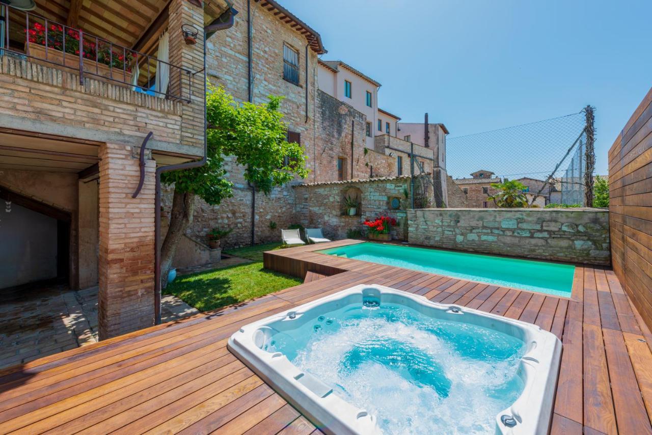 Villa Elisa Spello Bagian luar foto